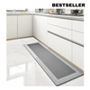 The SafeStep Mat™ Kitchen Mat | Rectangular - Light Gray