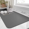 Dish Drying / Coffee Station Mat by The SafeStep Mat™ - Gray