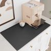 Dish Drying / Coffee Station Mat by The SafeStep Mat™ - Black