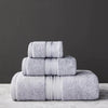 Egyptian Cotton Bath Towel Set ( Pack of 3 ) - Light Gray