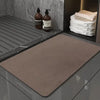 Safe Step Bathroom Non-Slip Mat - Brown