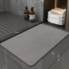 Safe Step Bathroom Non-Slip Mat - Light Gray