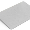 The SafeStep Mat™ Non-Slip Diatomite Stone Bath Mat - Light Grey