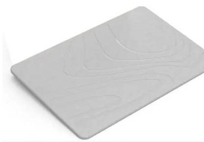 The SafeStep Mat™ Non-Slip Diatomite Stone Bath Mat