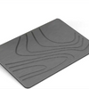 The SafeStep Mat™ Non-Slip Diatomite Stone Bath Mat - Dark Gray